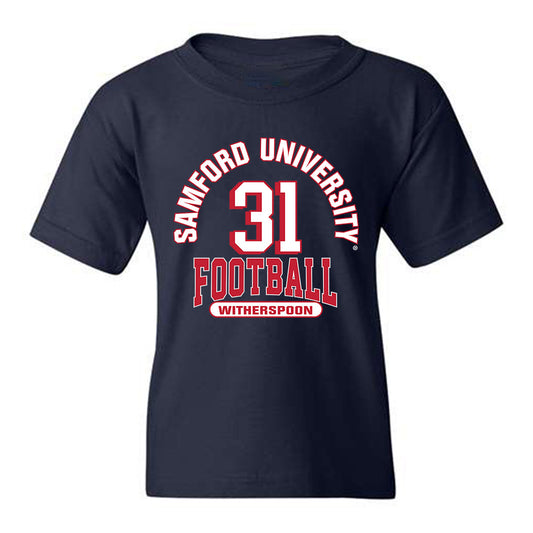 Samford - NCAA Football : DaMonta Witherspoon - Youth T-Shirt