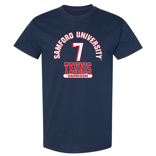 Samford - NCAA Men's Tennis : Seb Harrison - Classic Fashion Shersey T-Shirt-0