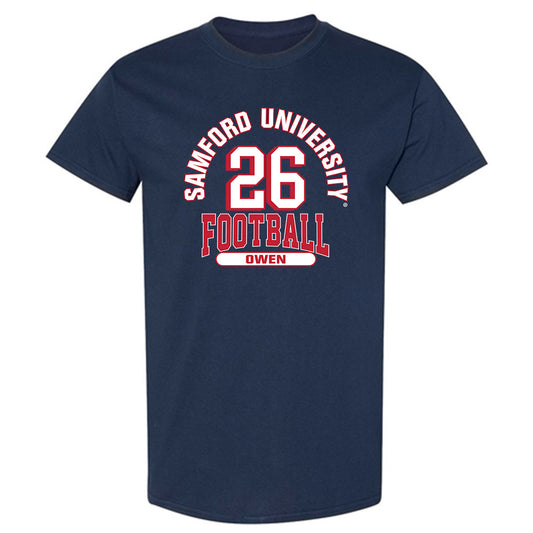 Samford - NCAA Football : Mitch Owen - Classic Fashion Shersey T-Shirt