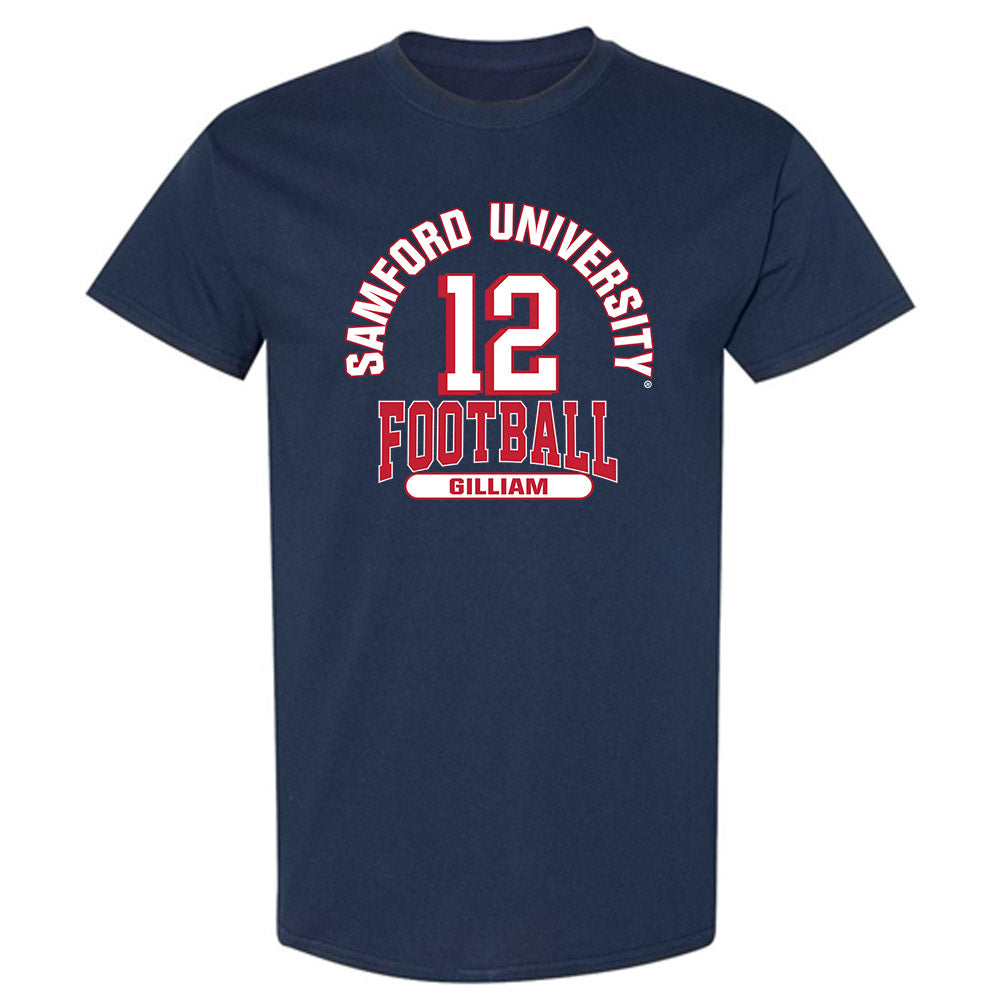 Samford - NCAA Football : Charlie Gilliam - Classic Fashion Shersey T-Shirt-0