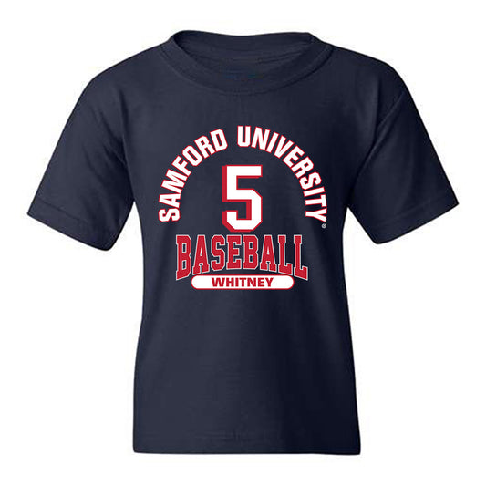 Samford - NCAA Baseball : John Whitney - Classic Fashion Shersey Youth T-Shirt-0