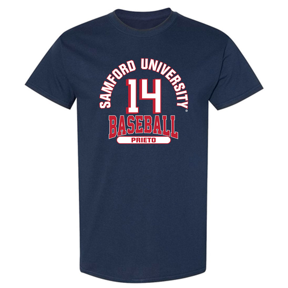 Samford - NCAA Baseball : Angelo Prieto - Classic Fashion Shersey T-Shirt