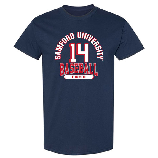 Samford - NCAA Baseball : Angelo Prieto - Classic Fashion Shersey T-Shirt