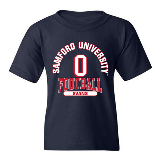 Samford - NCAA Football : Cj Evans - Classic Fashion Shersey Youth T-Shirt-0