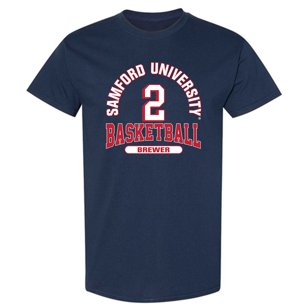 Samford - NCAA Women's Basketball : Avary Brewer - Classic Fashion Shersey T-Shirt-0