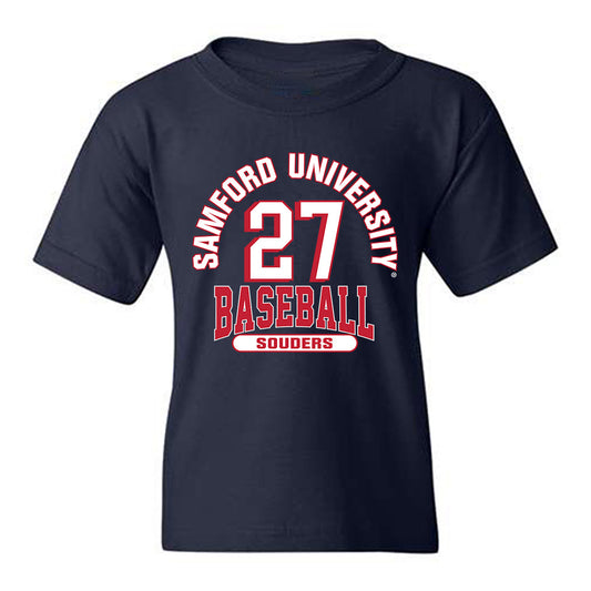 Samford - NCAA Baseball : Jake Souders - Classic Fashion Shersey Youth T-Shirt-0