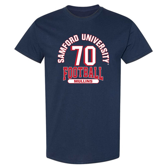 Samford - NCAA Football : Crosby Mullins - Classic Fashion Shersey T-Shirt-0