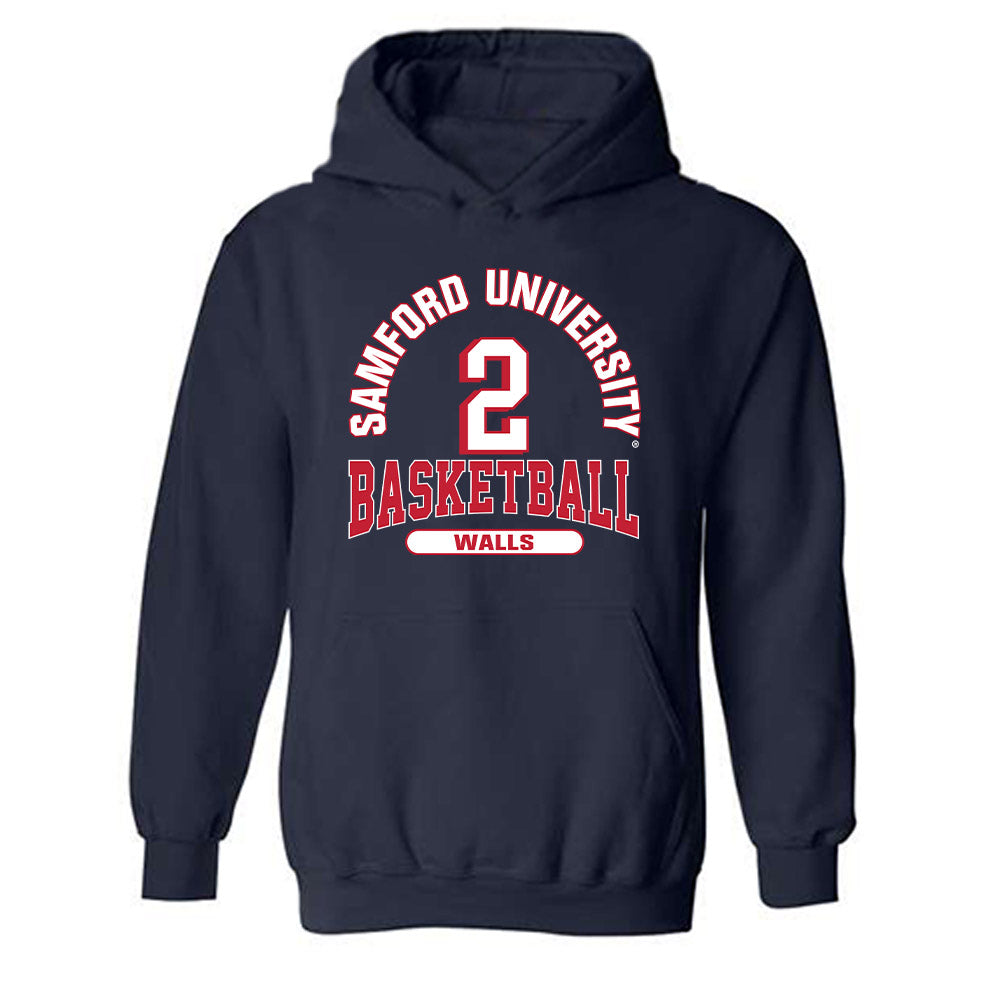 Samford - NCAA Men's Basketball : Lukas Walls - Hooded Sweatshirt