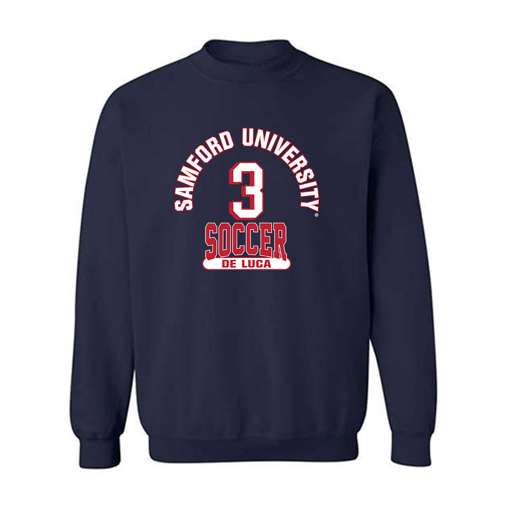 Samford - NCAA Women's Soccer : Samantha De Luca - Classic Fashion Shersey Crewneck Sweatshirt