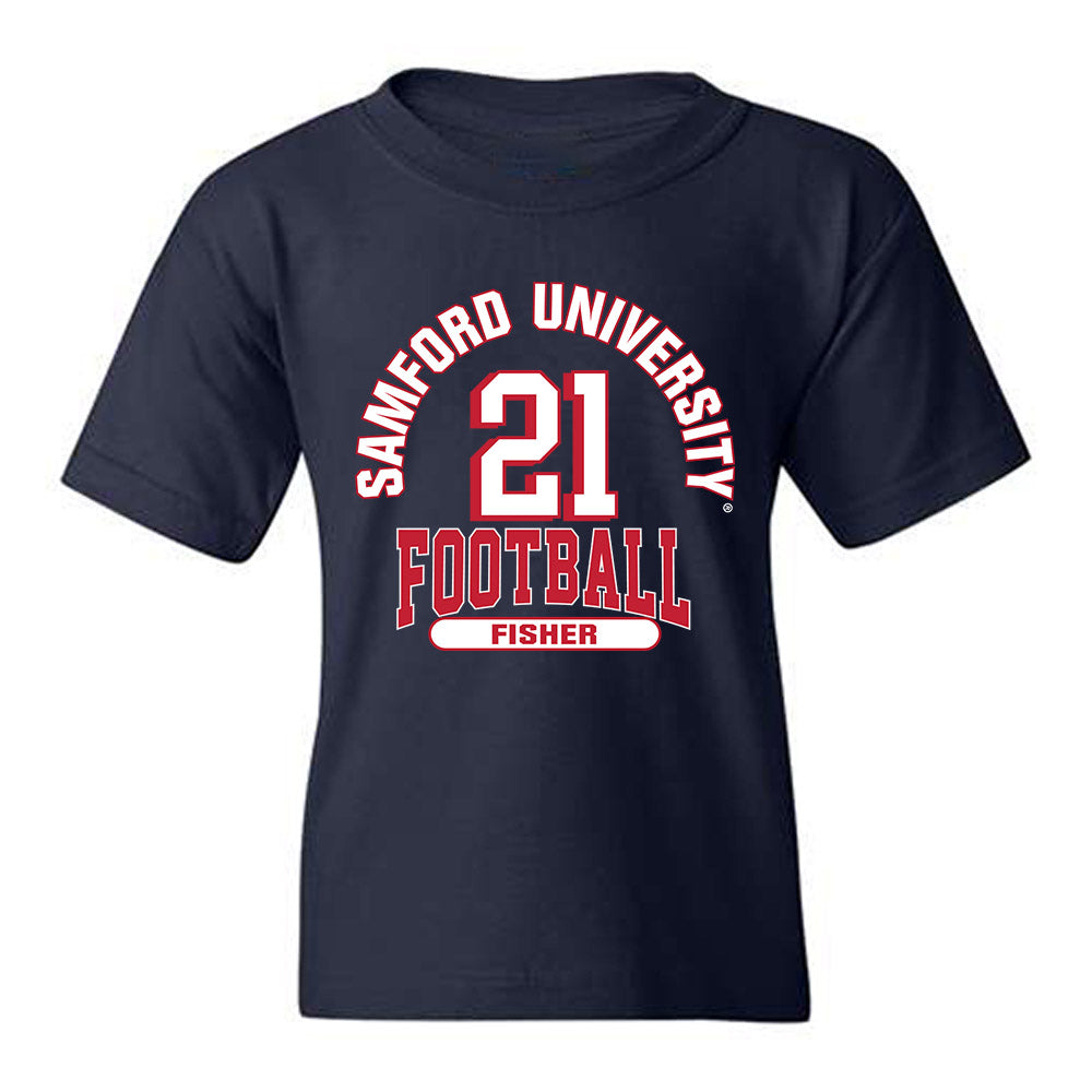 Samford - NCAA Football : Ethan Fisher - Classic Fashion Shersey Youth T-Shirt-0