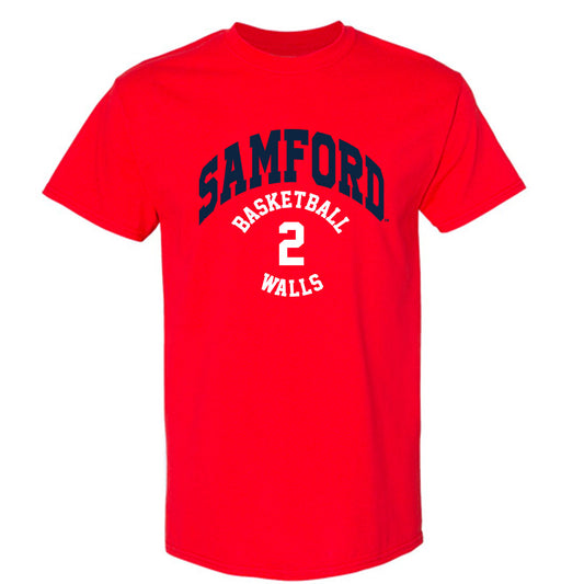 Samford - NCAA Men's Basketball : Lukas Walls - T-Shirt