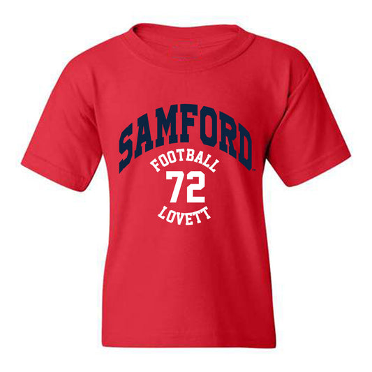 Samford - NCAA Football : Josh Lovett - Youth T-Shirt