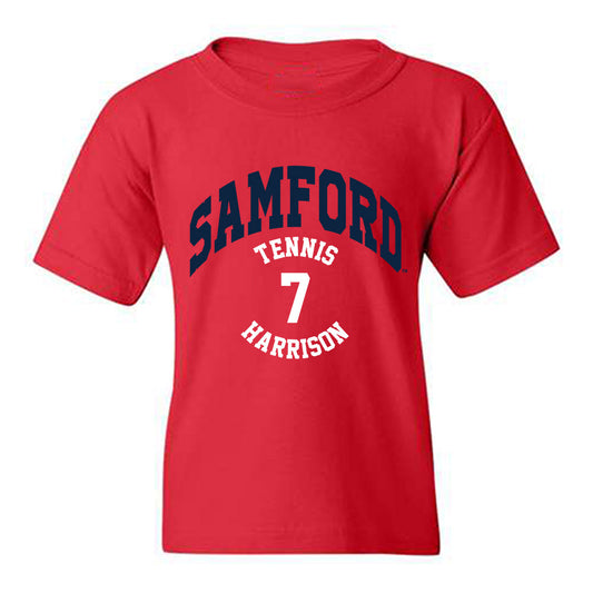 Samford - NCAA Men's Tennis : Seb Harrison - Classic Fashion Shersey Youth T-Shirt-0