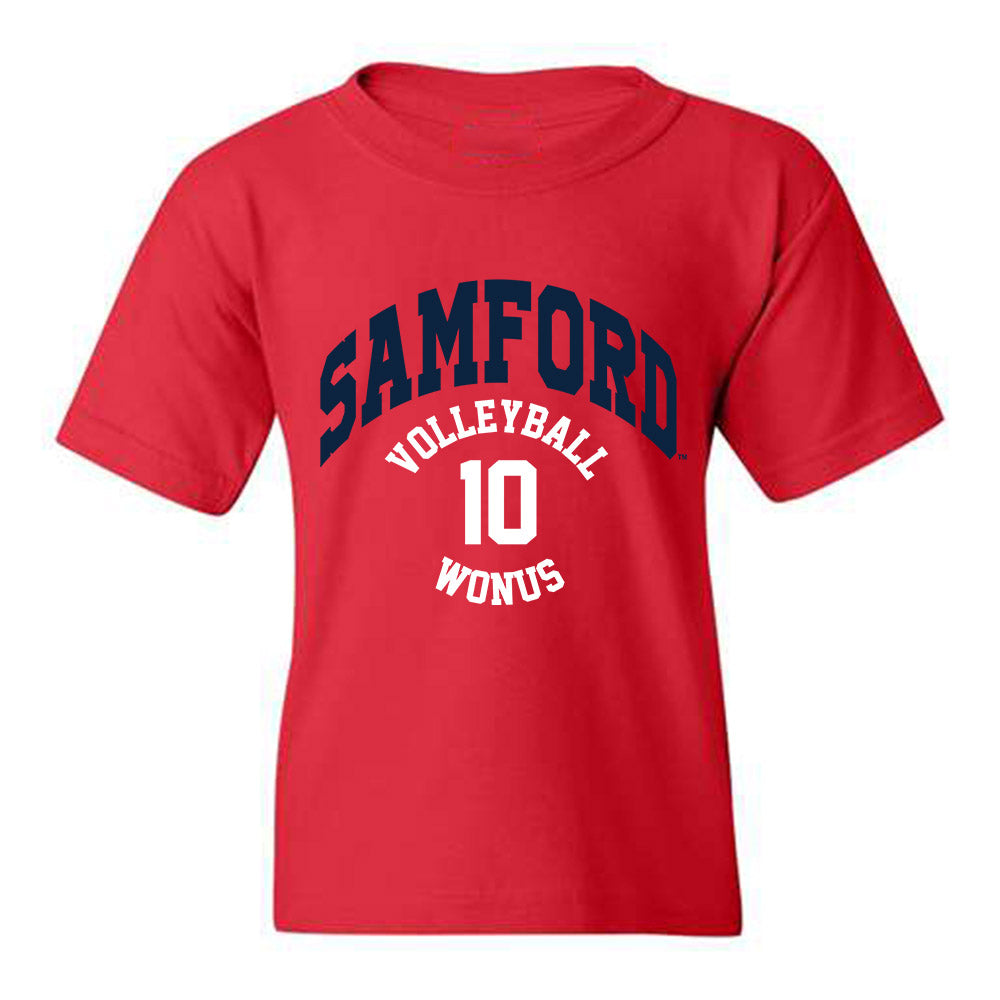 Samford - NCAA Women's Volleyball : Kate Wonus - Youth T-Shirt