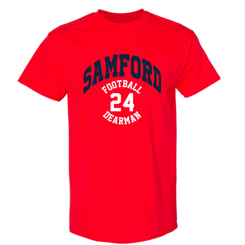 Samford - NCAA Football : Edwin Dearman - T-Shirt