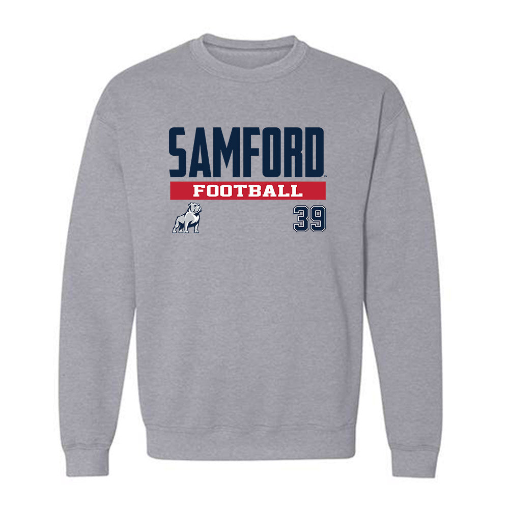 Samford - NCAA Football : Gavin Morris - Classic Fashion Shersey Crewneck Sweatshirt