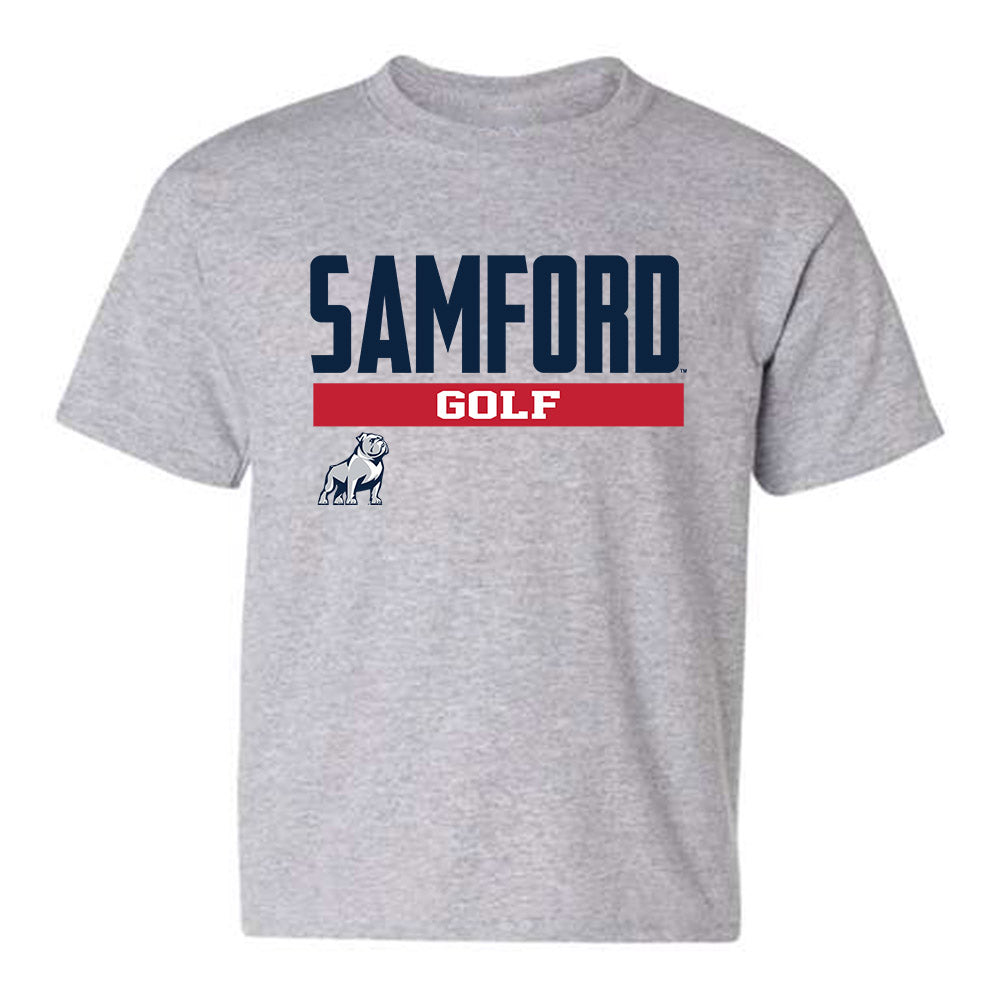 Samford - NCAA Men's Golf : Taylor Kuehn - Classic Fashion Shersey Youth T-Shirt