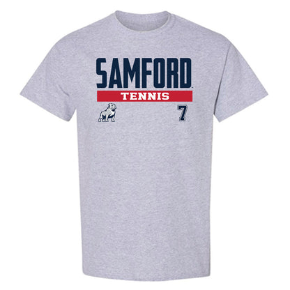 Samford - NCAA Men's Tennis : Seb Harrison - Classic Fashion Shersey T-Shirt-1