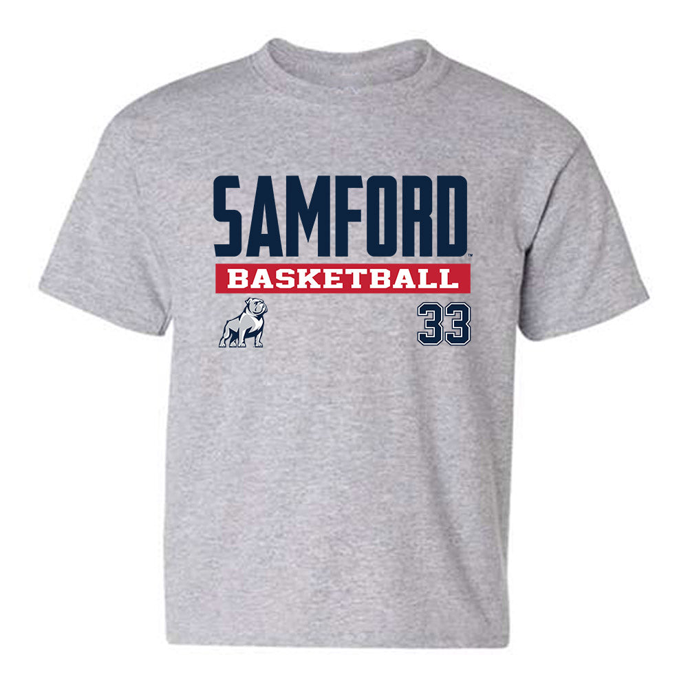 Samford - NCAA Men's Basketball : Jaden Brownell - Classic Fashion Shersey Youth T-Shirt-1