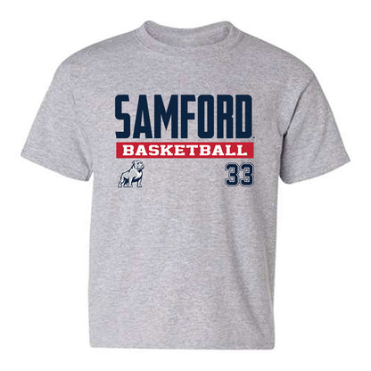 Samford - NCAA Men's Basketball : Jaden Brownell - Classic Fashion Shersey Youth T-Shirt-1