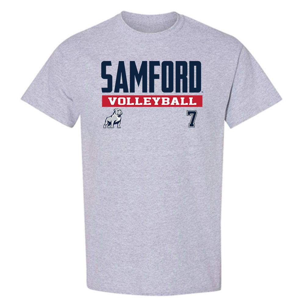 Samford - NCAA Women's Volleyball : Kate Morgan - Classic Fashion Shersey T-Shirt