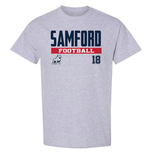 Samford - NCAA Football : Torrey Ward - Classic Fashion Shersey T-Shirt-0