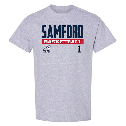 Samford - NCAA Men's Basketball : Joshua Holloway - Classic Fashion Shersey T-Shirt