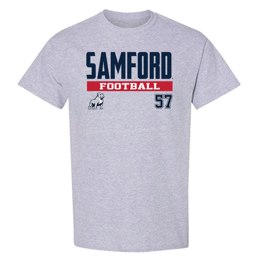 Samford - NCAA Football : Web Davidson - Classic Fashion Shersey T-Shirt-0