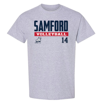 Samford - NCAA Women's Volleyball : Sydney Waller - Classic Fashion Shersey T-Shirt-1