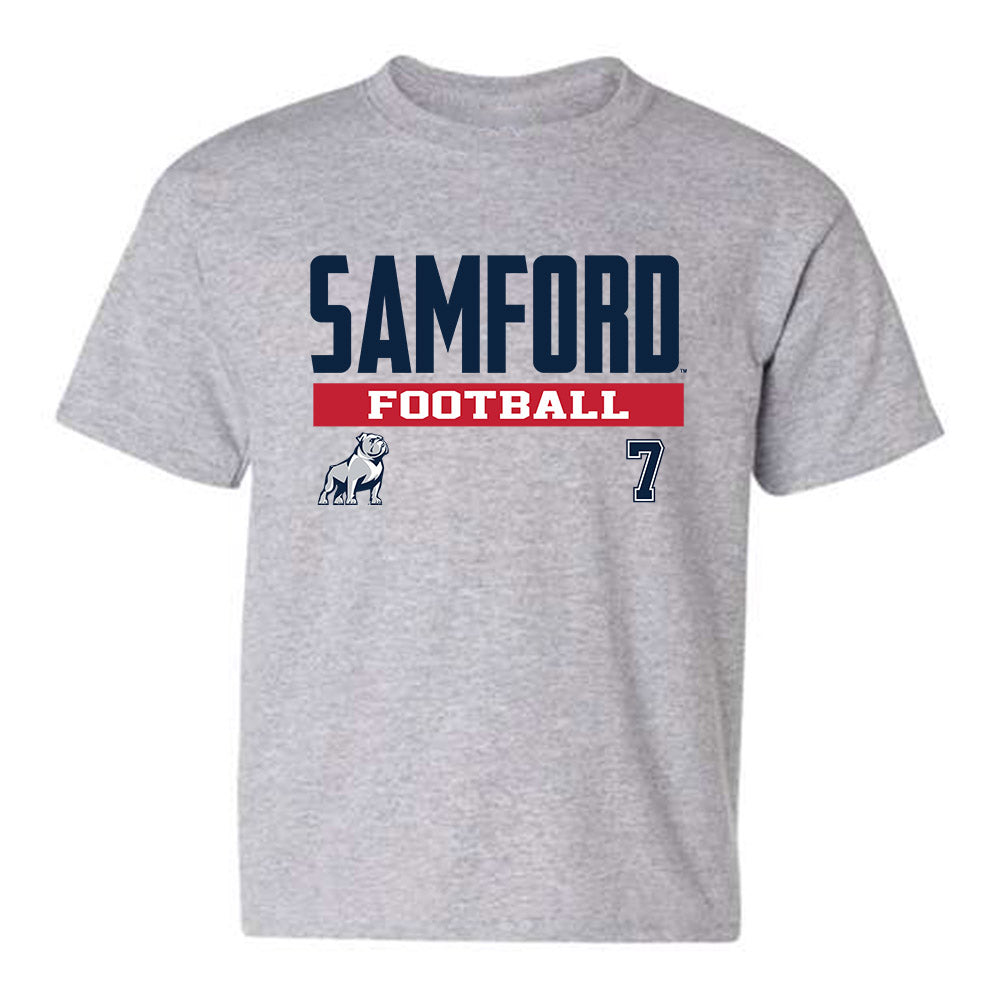 Samford - NCAA Football : Dj Rias - Classic Fashion Shersey Youth T-Shirt