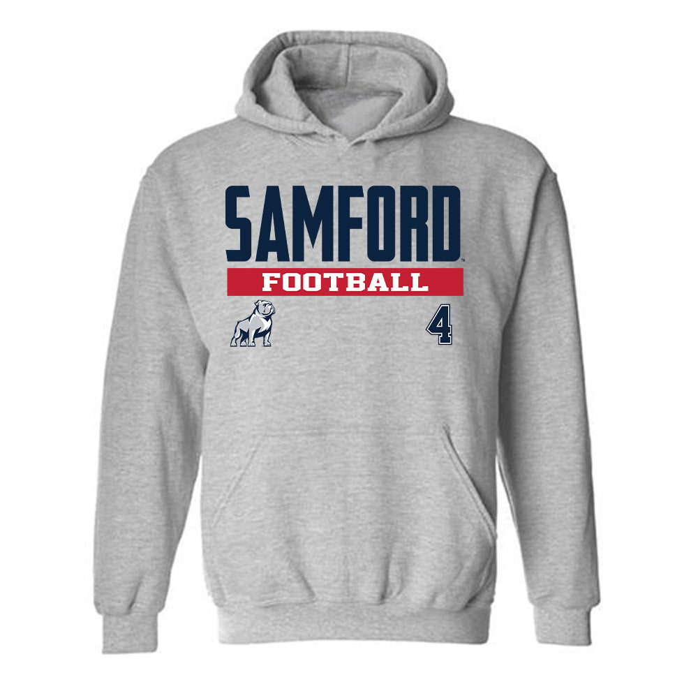 Samford - NCAA Football : Nik Scalzo - Classic Fashion Shersey Hooded Sweatshirt