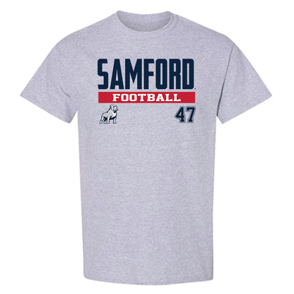 Samford - NCAA Football : Daniel Valdes - Classic Fashion Shersey T-Shirt-0
