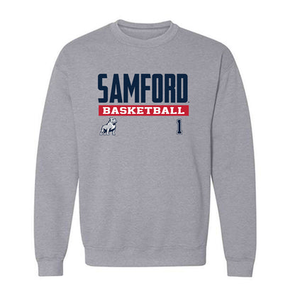 Samford - NCAA Men's Basketball : DaJion Humphrey - Classic Fashion Shersey Crewneck Sweatshirt-1