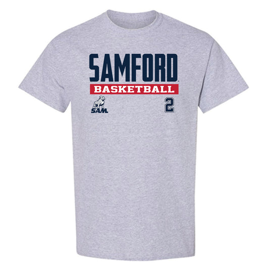 Samford - NCAA Men's Basketball : Lukas Walls - T-Shirt