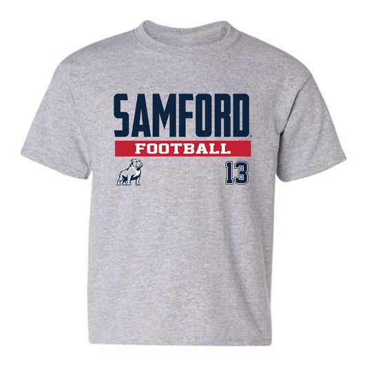 Samford - NCAA Football : Logan Cross - Classic Fashion Shersey Youth T-Shirt