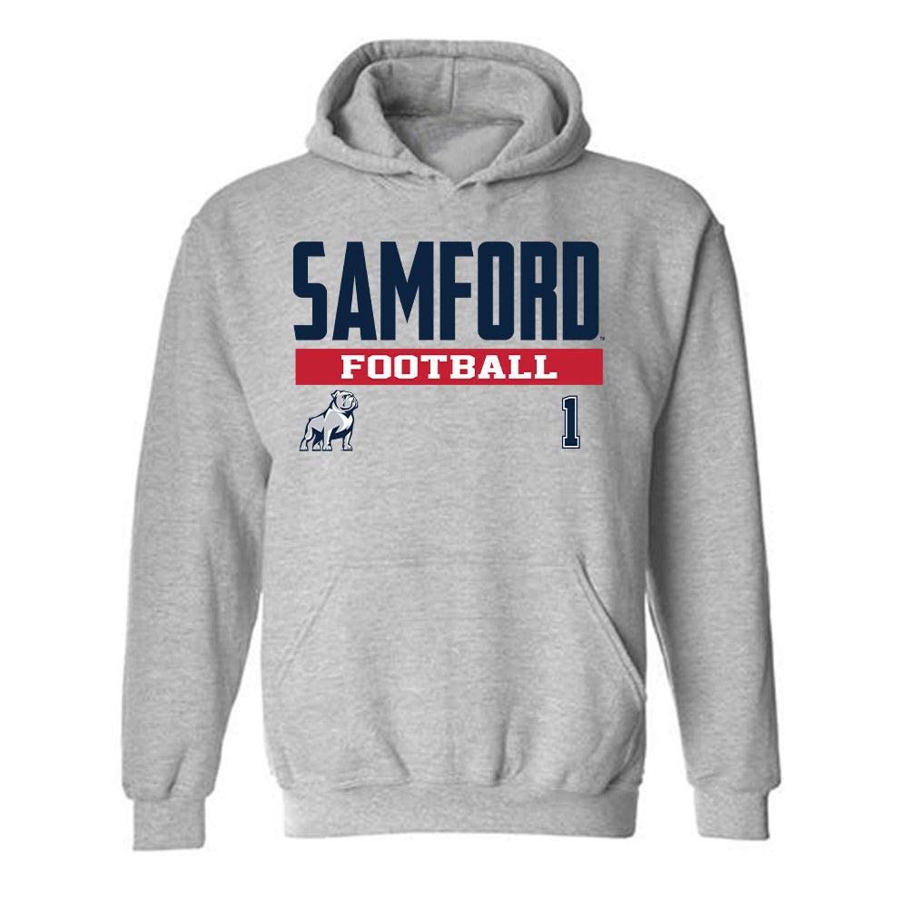 Samford - NCAA Football : Ryan Oliver - Classic Fashion Shersey Hooded Sweatshirt