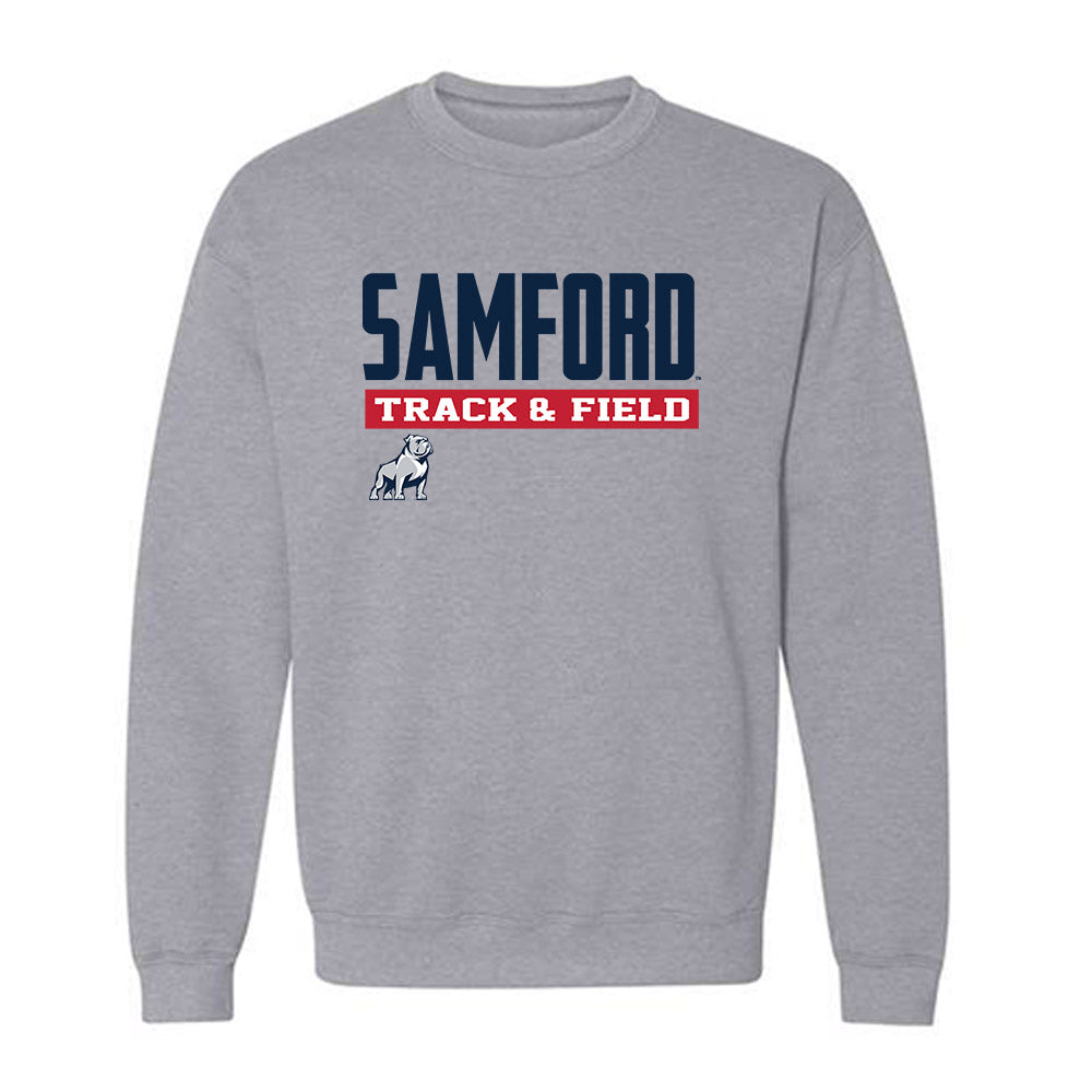 Samford - NCAA Men's Track & Field : Reese Bell - Classic Fashion Shersey Crewneck Sweatshirt