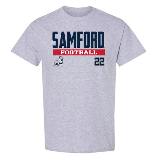 Samford - NCAA Football : Kenyon Cherry - Classic Fashion Shersey T-Shirt