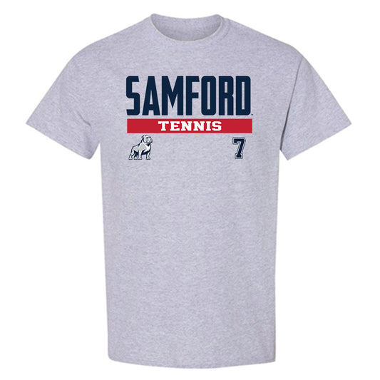 Samford - NCAA Men's Tennis : Seb Harrison - Classic Fashion Shersey T-Shirt-0