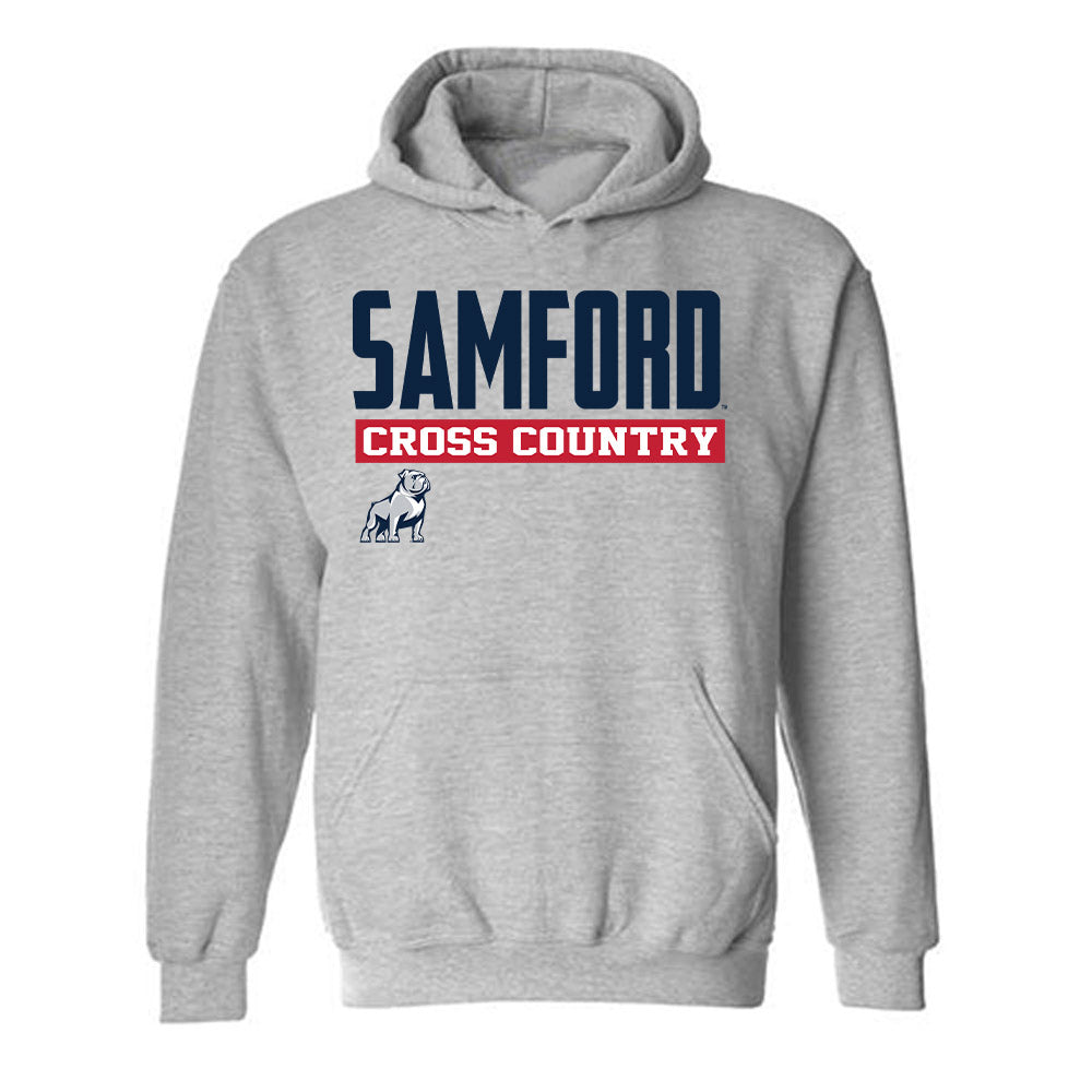 Samford - NCAA Men's Cross Country : David Brown - Classic Fashion Shersey Hooded Sweatshirt