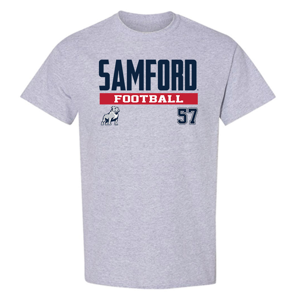 Samford - NCAA Football : Web Davidson - Classic Fashion Shersey T-Shirt-1
