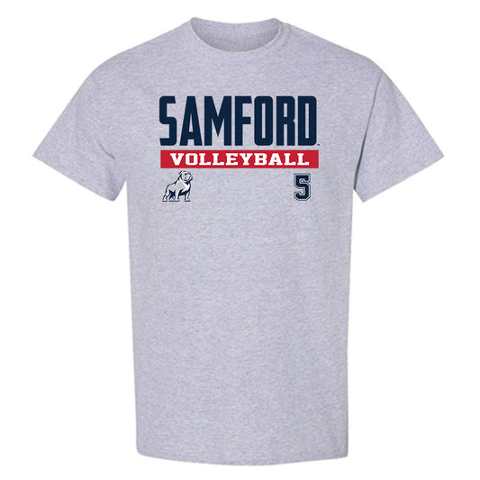 Samford - NCAA Women's Volleyball : Shea Bruntmyer - Classic Fashion Shersey T-Shirt-0