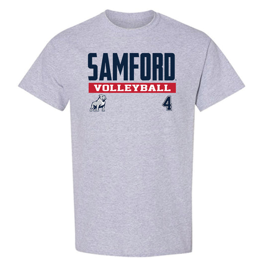 Samford - NCAA Women's Volleyball : Kaleigh Meritt - Classic Fashion Shersey T-Shirt