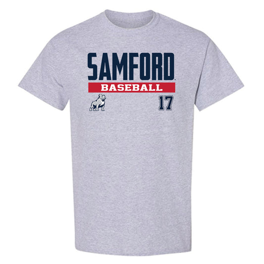 Samford - NCAA Baseball : Hayden Perry - Classic Fashion Shersey T-Shirt-0