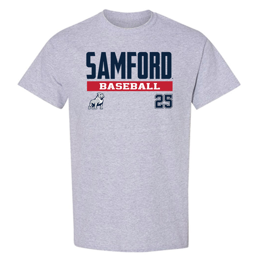 Samford - NCAA Baseball : Joseph Lee - Classic Fashion Shersey T-Shirt-1