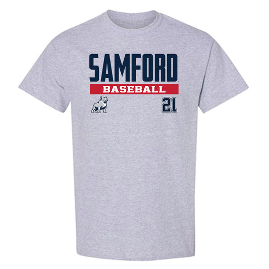 Samford - NCAA Baseball : Bear Horowicz - Classic Fashion Shersey T-Shirt