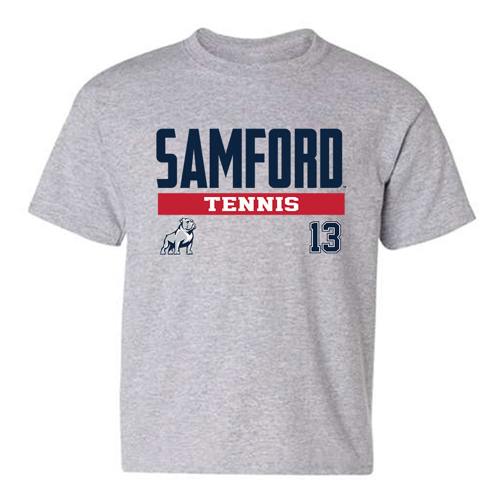 Samford - NCAA Men's Tennis : Darcy Nicholls - Classic Fashion Shersey Youth T-Shirt-1