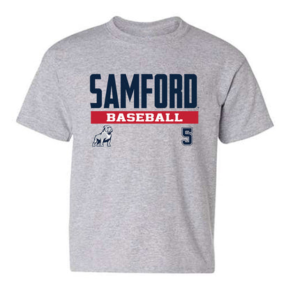 Samford - NCAA Baseball : John Whitney - Classic Fashion Shersey Youth T-Shirt-1