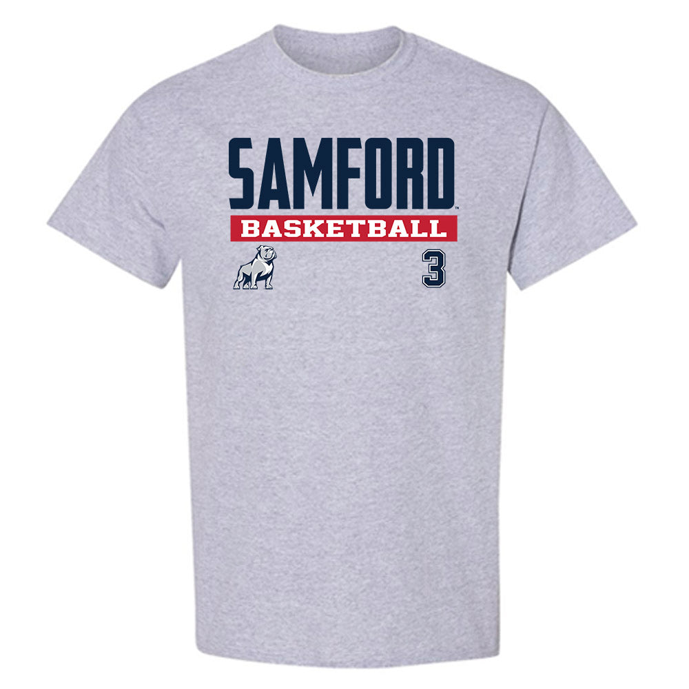 Samford - NCAA Men's Basketball : Trey Fort - Classic Fashion Shersey T-Shirt-0