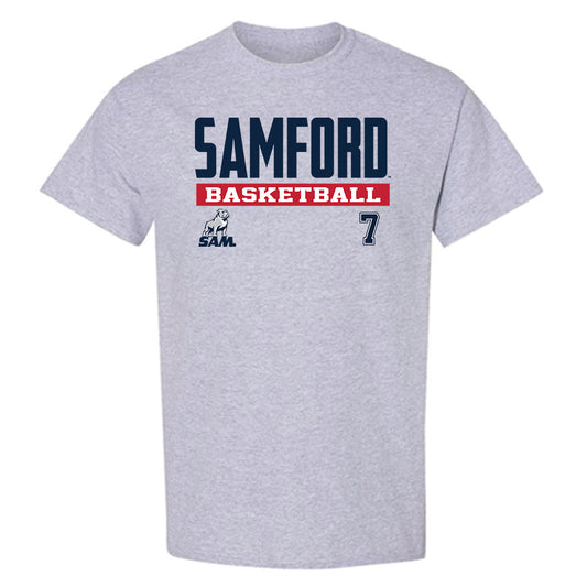 Samford - NCAA Men's Basketball : Paul Stramaglia - T-Shirt